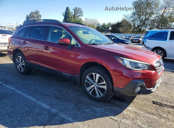 4S4BSAJC1K3357007 2019 SUBARU OUTBACK Burgundy Przód prawy