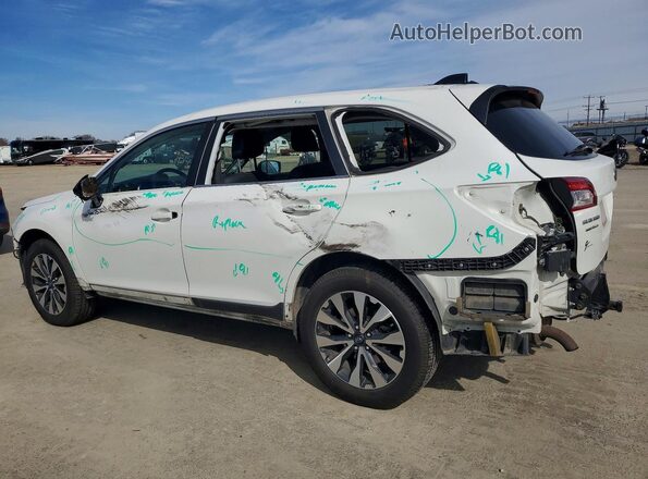 4S4BSAJC2G3242858 2016 SUBARU OUTBACK Белый Задняя левая четверть
