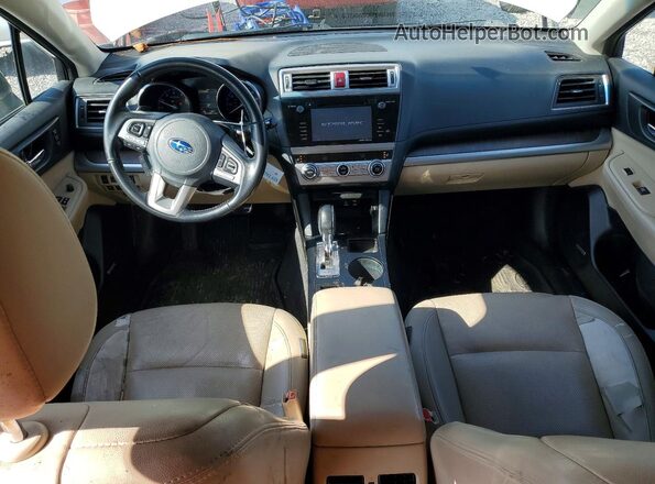 4S4BSAJC6G3316170 2016 SUBARU OUTBACK White Widok deski rozdzielczej