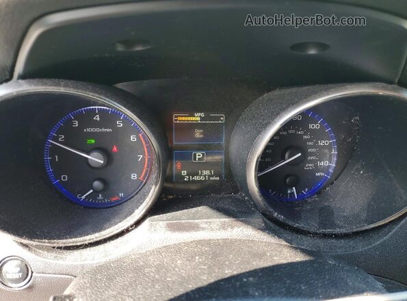 4S4BSAJC6G3316170 2016 SUBARU OUTBACK White Widok zestawu wskaźników