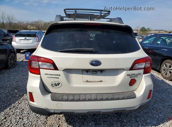 4S4BSAJC6G3316170 2016 SUBARU OUTBACK White Widok z tyłu