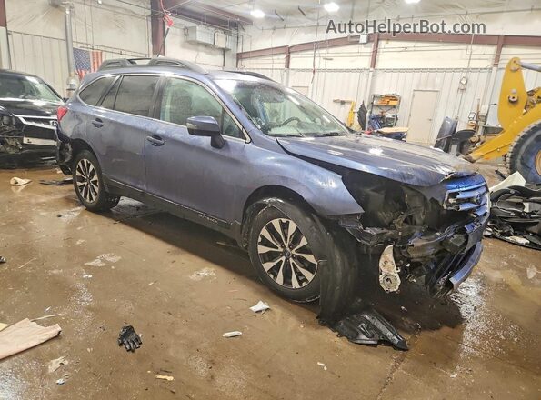 4S4BSAKC1H3378219 2017 SUBARU OUTBACK Blue Delantero derecho