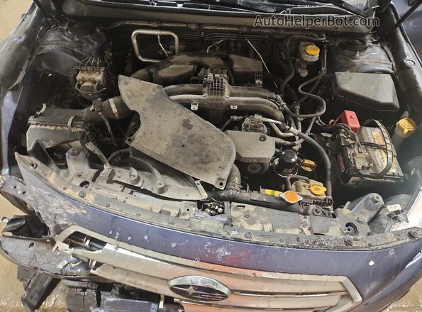 4S4BSAKC1H3378219 2017 SUBARU OUTBACK Blue Vista del compartimento del motor