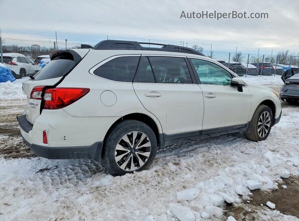 4S4BSALC3G3324076 2016 SUBARU OUTBACK White Rear right