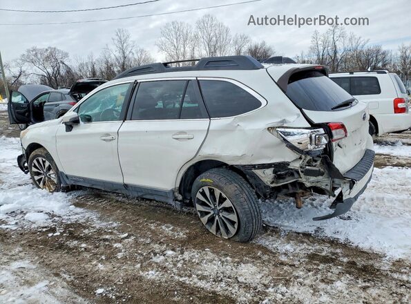 4S4BSALC3G3324076 2016 SUBARU OUTBACK White Rear left