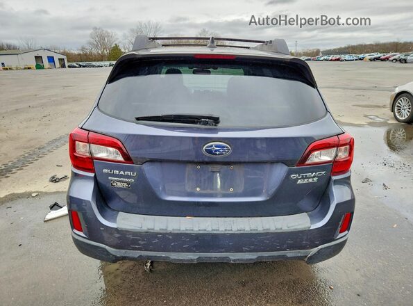 4S4BSANC0G3353175 2016 SUBARU OUTBACK Синий Вид сзади