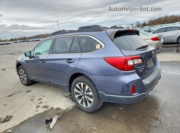 4S4BSANC0G3353175 2016 SUBARU OUTBACK Синий Задняя левая четверть