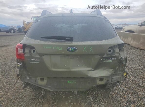 4S4BSANC2H3418724 2017 SUBARU OUTBACK Green Vista trasera