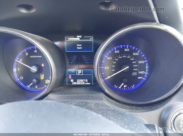 4S4BSANC2K3293571 2019 SUBARU OUTBACK Gray უკანა სავარძლების ხედი