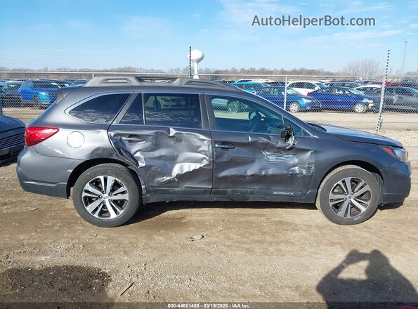 4S4BSANC2K3293571 2019 SUBARU OUTBACK Gray უკანა სალონის ხედი
