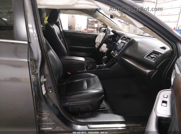 4S4BSANC3K3284300 2019 SUBARU OUTBACK Gray წინა სალონის ხედი