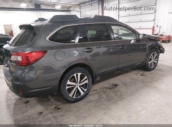 4S4BSANC3K3284300 2019 SUBARU OUTBACK Gray უკანა მარჯვენა