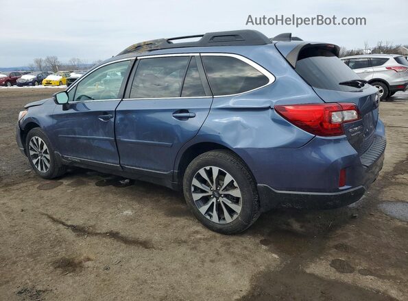 4S4BSANC4H3349809 2017 SUBARU OUTBACK Blue Задня ліва чверть