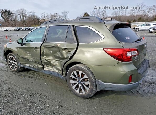 4S4BSANC5H3208988 2017 SUBARU OUTBACK Green 
