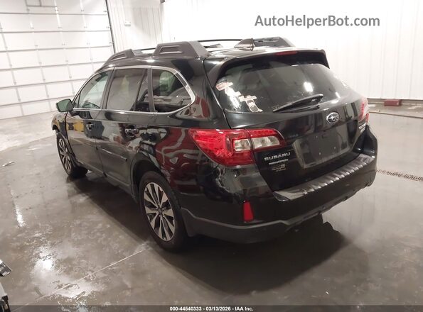 4S4BSANC8H3237112 2017 SUBARU OUTBACK Black უკანა მარცხენა