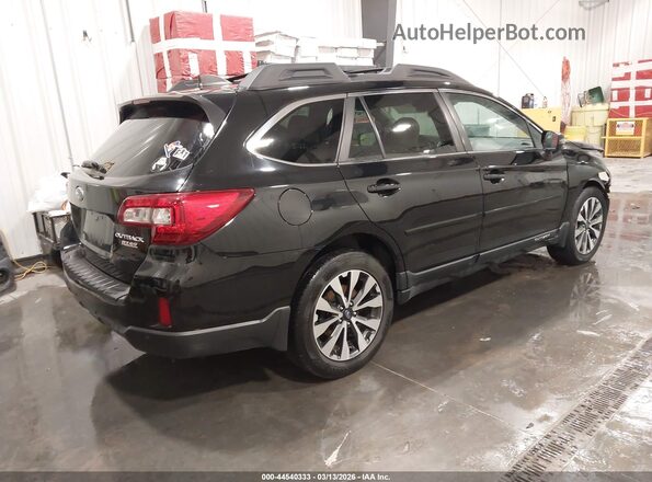4S4BSANC8H3237112 2017 SUBARU OUTBACK Black უკანა მარჯვენა