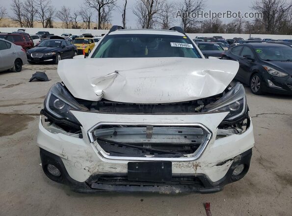 4S4BSANC9J3376543 2018 SUBARU OUTBACK White Դիմացի տեսք