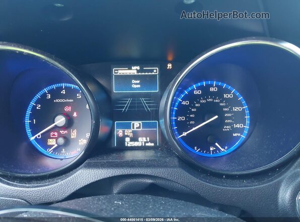 4S4BSANCXG3339039 2016 SUBARU OUTBACK Blue უკანა სავარძლების ხედი