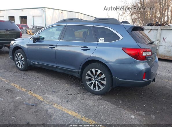 4S4BSANCXG3339039 2016 SUBARU OUTBACK Blue უკანა მარცხენა
