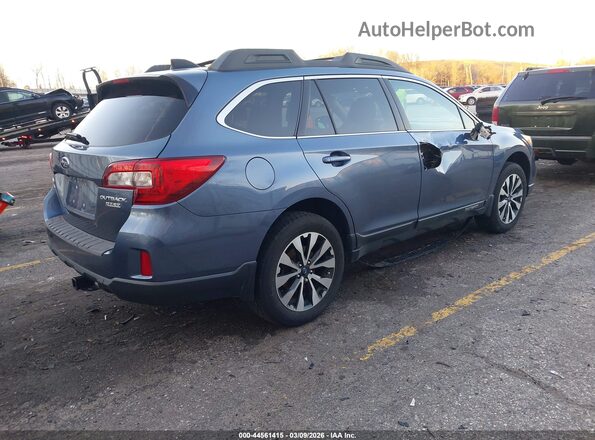 4S4BSANCXG3339039 2016 SUBARU OUTBACK Blue უკანა მარჯვენა