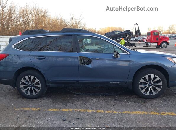 4S4BSANCXG3339039 2016 SUBARU OUTBACK Blue უკანა სალონის ხედი