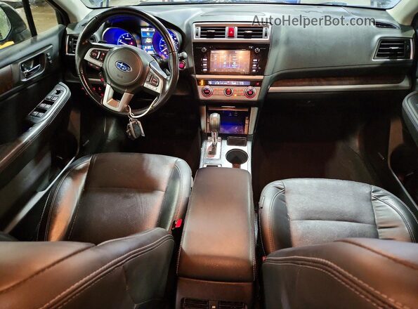 4S4BSBNC5G3207019 2016 SUBARU OUTBACK Gray Առջևի վահանակի տեսք