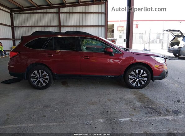 4S4BSBNC5G3341223 2016 SUBARU OUTBACK Red 
