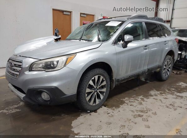 4S4BSENC2G3341942 2016 SUBARU OUTBACK Silver Առջևի ձախ երեք քառորդ տեսարան