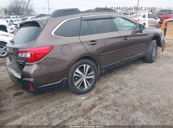 4S4BSENC3K3366003 2019 SUBARU OUTBACK Brown Rear right