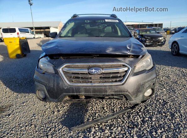 4S4BSENC4K3311446 2019 SUBARU OUTBACK Gray წინა ხედი
