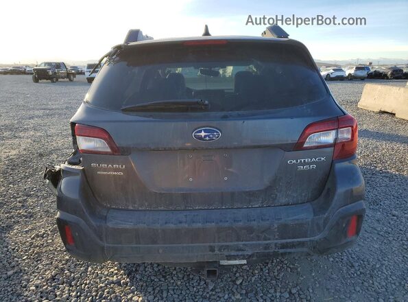 4S4BSENC4K3311446 2019 SUBARU OUTBACK Gray უკანა ხედი