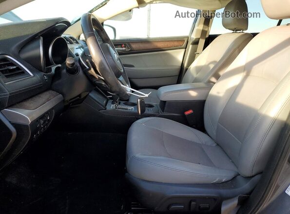 4S4BSENC4K3311446 2019 SUBARU OUTBACK Gray წინა სალონის ხედი