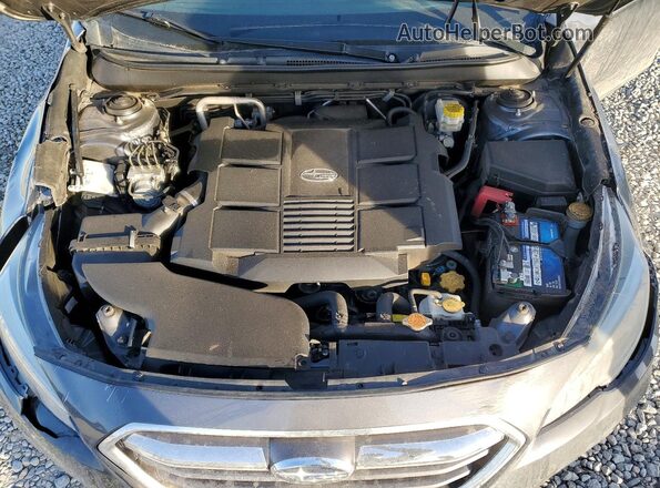 4S4BSENC4K3311446 2019 SUBARU OUTBACK Gray ძრავის განყოფილების ხედი