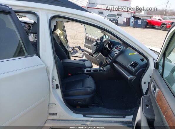 4S4BSENC5G3336864 2016 SUBARU OUTBACK White Սալոնի դիմացի տեսք