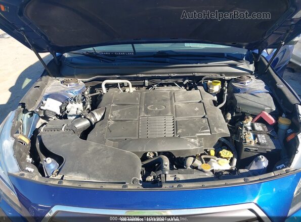 4S4BSETC3H3399613 2017 SUBARU OUTBACK Синий Вид сзади