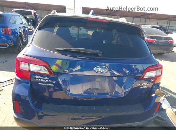 4S4BSETC3H3399613 2017 SUBARU OUTBACK Синий 