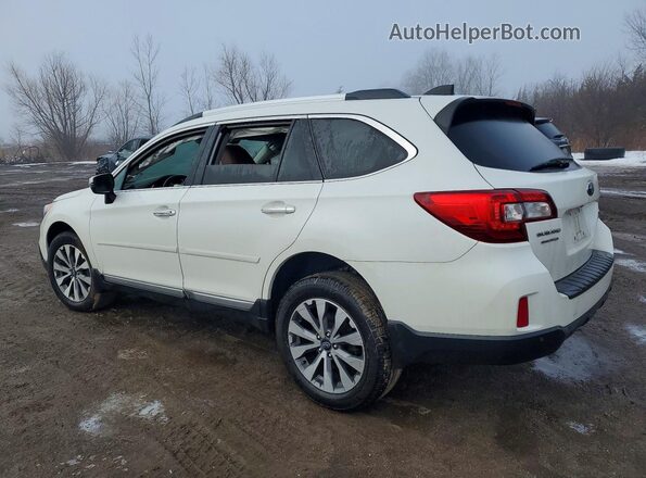 4S4BSETC6H3315414 2017 SUBARU OUTBACK White Tył lewy