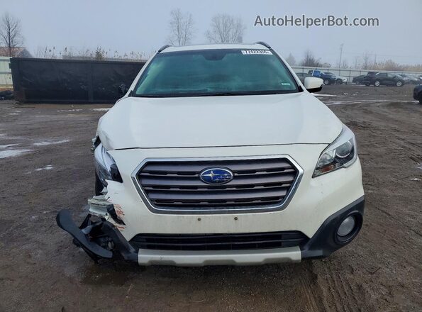 4S4BSETC6H3315414 2017 SUBARU OUTBACK White Widok z przodu