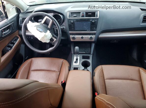 4S4BSETC6H3315414 2017 SUBARU OUTBACK White Widok deski rozdzielczej