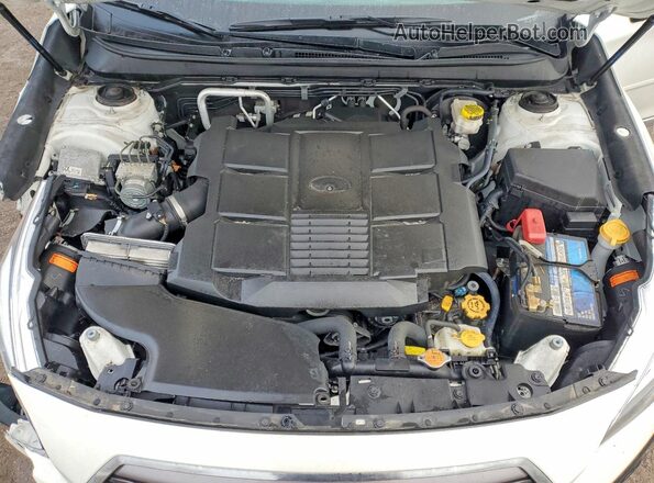4S4BSETC6H3315414 2017 SUBARU OUTBACK White Widok komory silnika