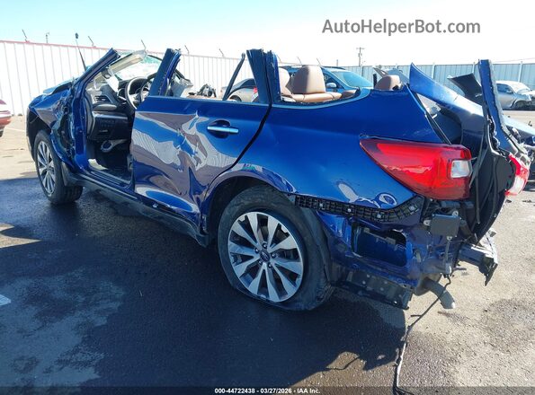4S4BSETCXH3362963 2017 SUBARU OUTBACK Blue Հետևի ձախ