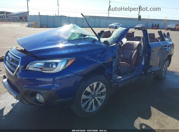 4S4BSETCXH3362963 2017 SUBARU OUTBACK Blue Առջևի ձախ երեք քառորդ տեսարան