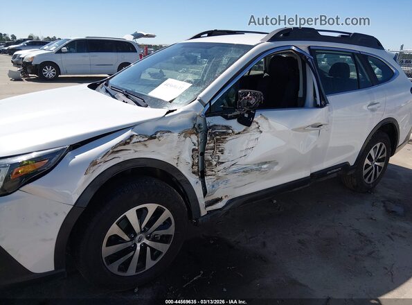 4S4BTAAC3N3203190 2022 SUBARU OUTBACK Белый Вид спереди