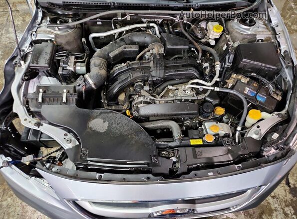 4S4BTAAC4M3210499 2021 SUBARU OUTBACK Silver ძრავის განყოფილების ხედი