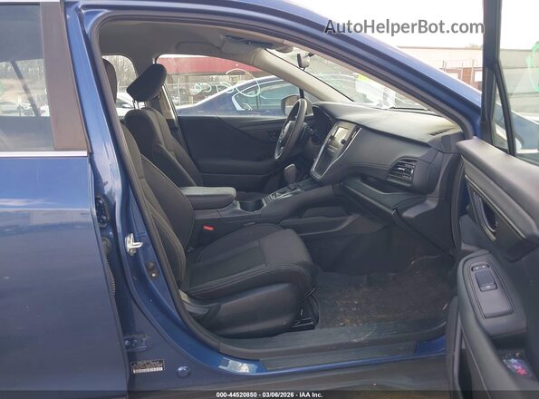 4S4BTAAC7M3134308 2021 SUBARU OUTBACK Синий Вид салона спереди