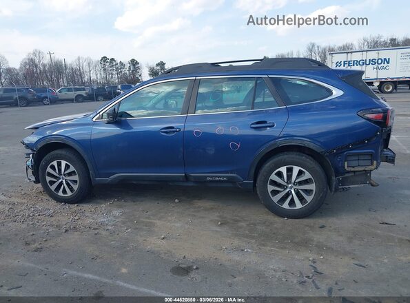 4S4BTAAC7M3134308 2021 SUBARU OUTBACK Синий 