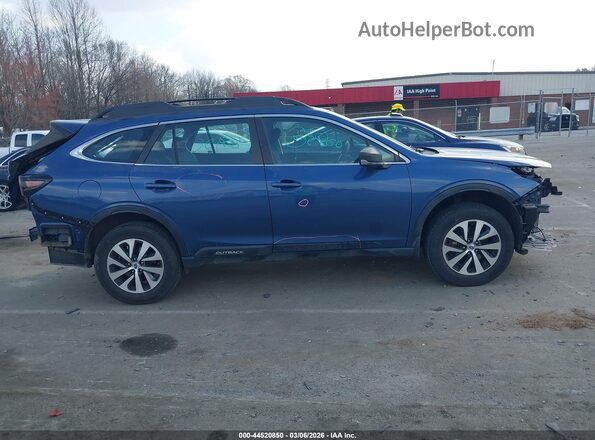 4S4BTAAC7M3134308 2021 SUBARU OUTBACK Синий Панорамный вид салона 360°
