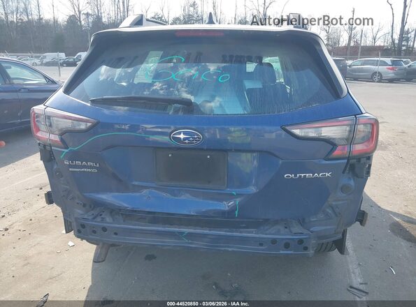 4S4BTAAC7M3134308 2021 SUBARU OUTBACK Синий 