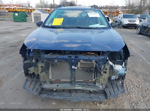 4S4BTAAC7M3134308 2021 SUBARU OUTBACK Синий Вид задней части салона
