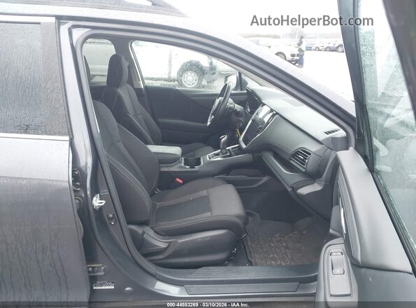 4S4BTACC4N3104178 2022 SUBARU OUTBACK Gray წინა სალონის ხედი
